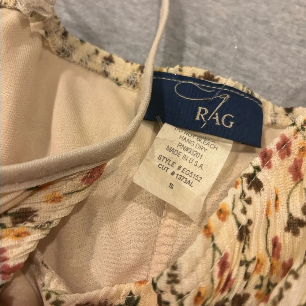 Vintage Floral Dress + Shawl Cardigan - Picture 6 of 6